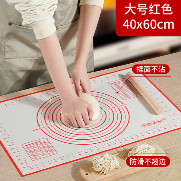 Stor Bakmatta i Silikon Extra Tjock Non-Stick Bakmatta