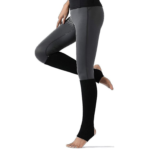 Leg Warmers Knit Yoga, Pilates, Baletti, Casual Stirrup Legwarmers-mxbc