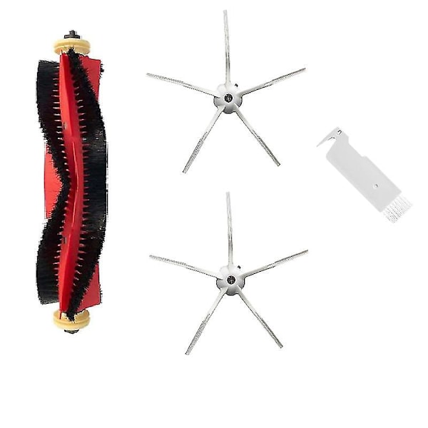 Huvudborste Sidoborste för Xiaomi Roborock S6 S50 S5 Max T6