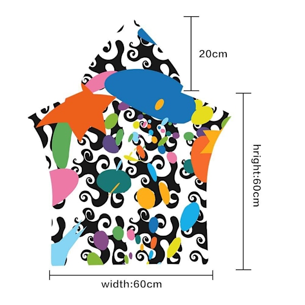 Voksen hette badekåpe badehåndkle kappe sommer badehåndkle strandhåndkle hurtigtørkende