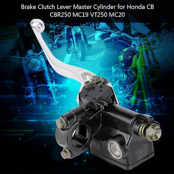7/8\" Moottoripyörän Etujarru- ja Kytkinkahvan Pääsylinteri CB CBR250 MC19 VT250 MC20:lle