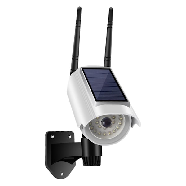 Strømdrevet menneskelig sensor sikkerhet falsk dummy kamera med blinkende LED utendørs bruk for hage og bedrift
