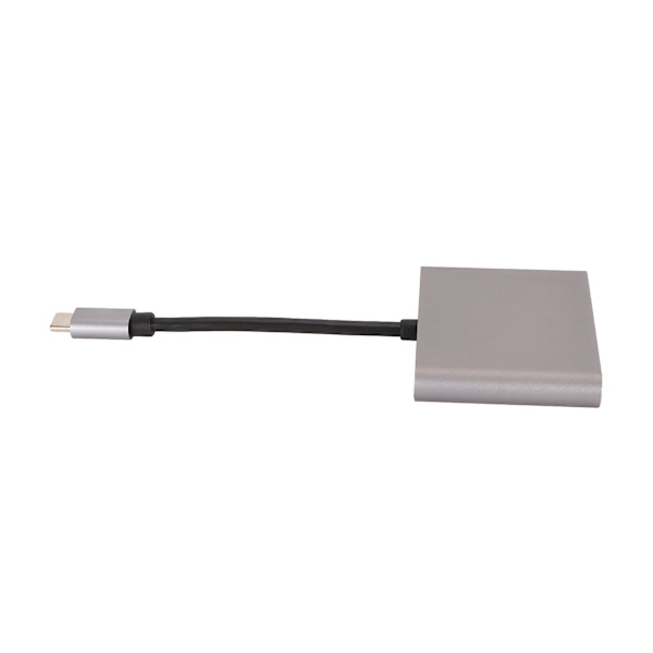 USB-C - Dual HD Multimedia Interface -sovitin Ammattimainen 2-in-1 4K 30HZ Plug and Play USB 3.0 Telakointiasema Matkapuhelimille Kannettaville Tietokoneille