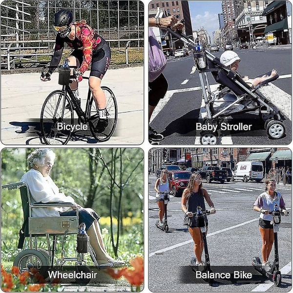 Oxford stof cykelkopholder til cykel, båd, scooter, kørestol 2 stk