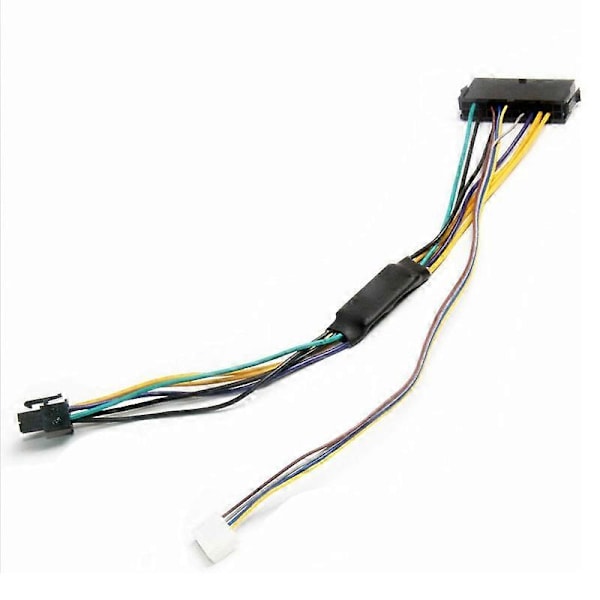 ATX 24-pins til hovedkort Patch Cord 2-port 6-pins strømforsyningskabel for HP Z220 Z230 SFF 18E4 Server arbeidsstasjon 18AWG Wire