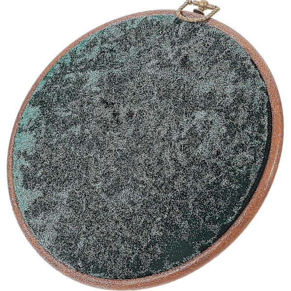 Rund Badgeförvaringsdisplaybräda Vägghängande Sammetsbroschsamlare