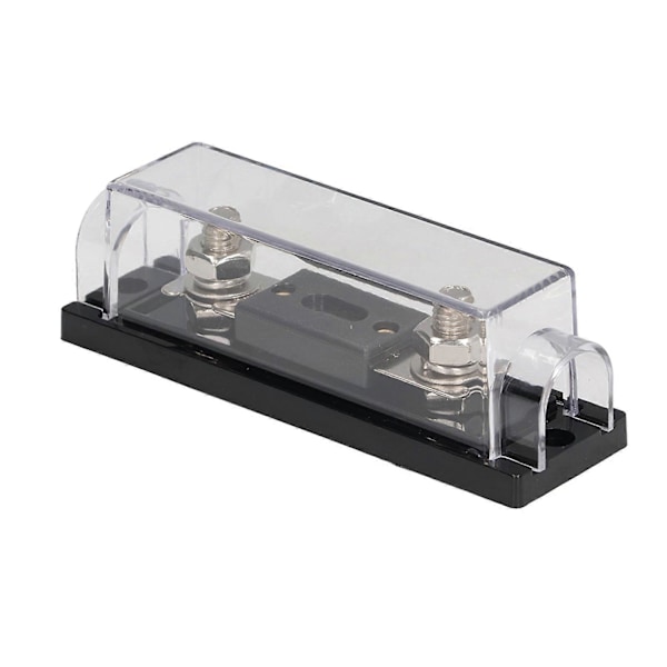 6 stk ANL Sikringer med Sikringsholderblok 60A 80A 100A 150A 250A 300A til Bil Båd Lyd Stereo