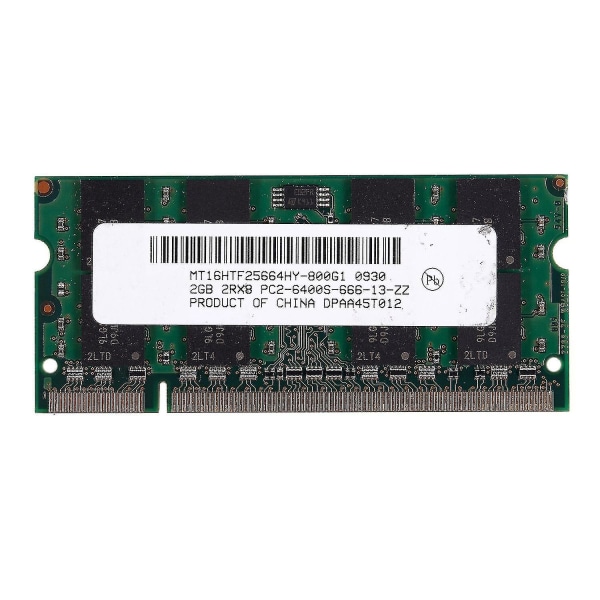 2gb Ddr2 Pc2-6400 800mhz 200pin 1,8v Laptop-minne So-dimm Ram