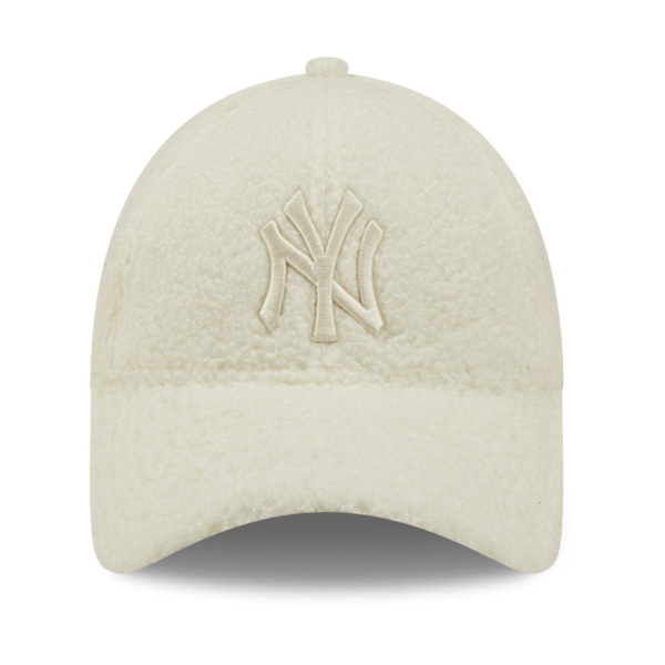 New Era 9Forty Kvinders Sherpa Cap - BORG NY Yankees Offwhite