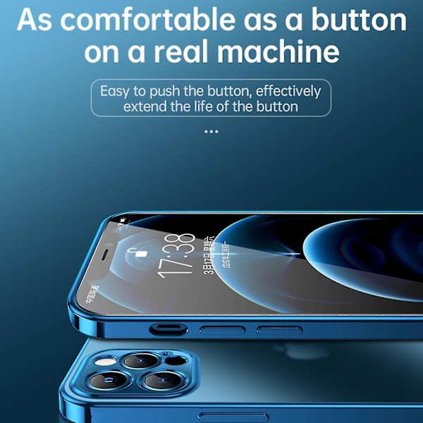 Sulada Electroplating Tpu-fodral för Iphone 13 Pro Max