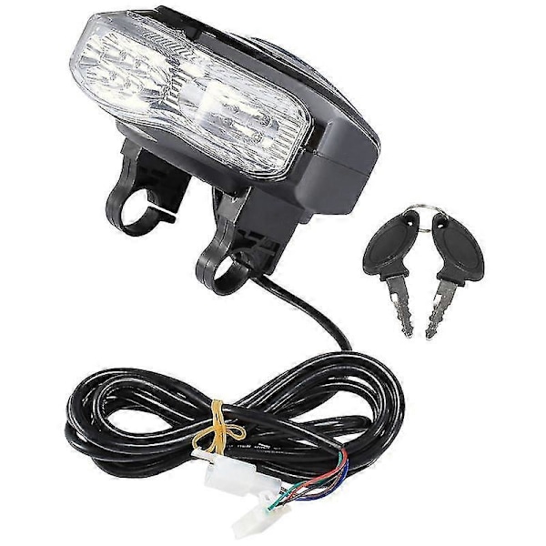 60v Angel Eyes LCD Lyshastighedsdisplay Batteri Horn Forlygtekontakt Nøgle til Citycoco El-Scooter