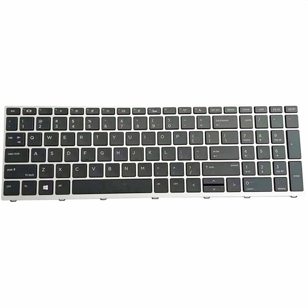 Bakbelyst tastatur for HP Pro Book 470 G5 650 G4 650 G5 450 G5 / 455 G5 bærbare datamaskiner