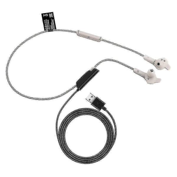Solid USB-ladekabel for Bang & Olufsen Beoplay E6 trådløse hodetelefoner