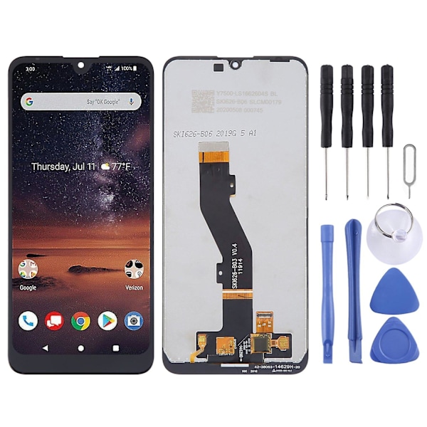 Til Nokia 3V LCD-skærm + Touchscreen