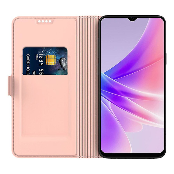 For Oppo A38 4G -puhelinkotelo korttipaikalla, läppäkotelo PU-nahasta