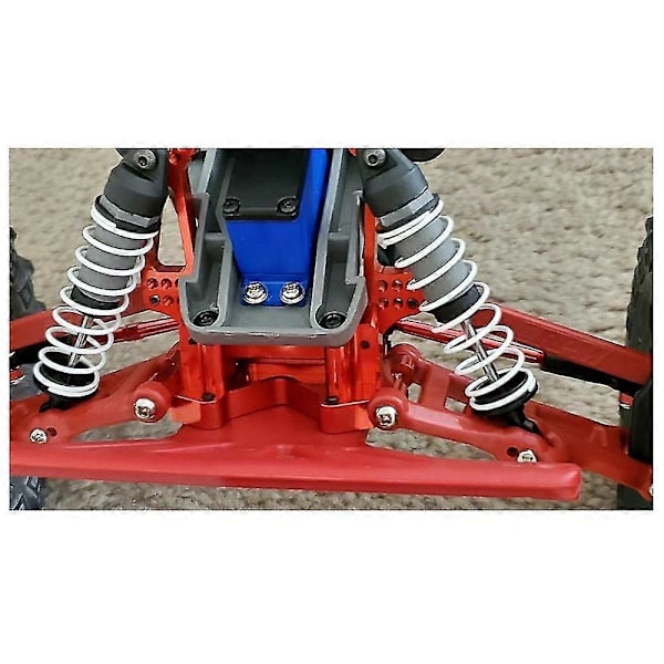 Metallisk Front Bulkhead Uppgraderingsdelar för 1/10 Traxxas Slash 2wd Rustler Vxl Stampede Bandit Ersätter 2530 2530a,2
