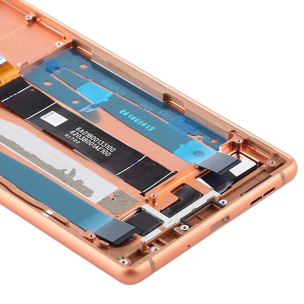 TFT LCD-skærm til Nokia 3 TA-1032 Digitizer fuld samling med ramme & sideknapper (sort)