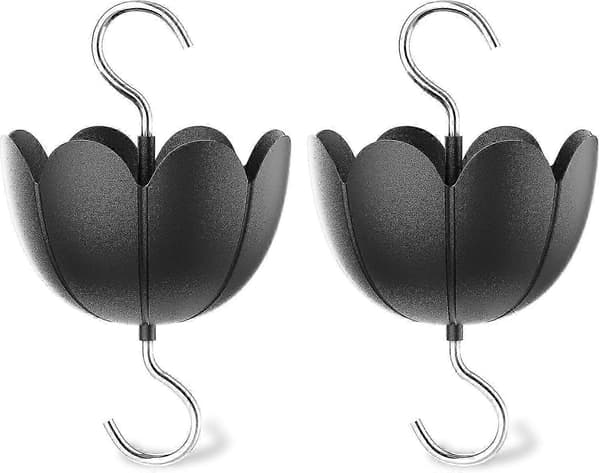 Myretårn til Kolibrifoderautomater, Myrebeskyttelse til Kolibri- og Oriolefoderautomater, Insektsbeskyttelse med Stor Kapacitet, Metal Kolibrifoderautomat Myrebeskyttelse, 4