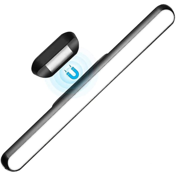 Dimbar Touch Light Bar Under Lights Stick On Wall Reading Batteridrivet LED Uppladdningsbart magnetiskt fäste He