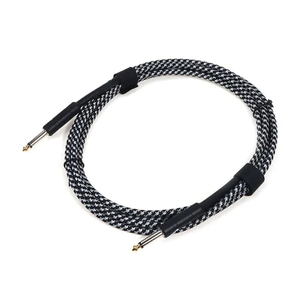 Fender Guitar Cables, Bas- og Elguitar-kabler, Støjreducerende, Sort, 3 meter