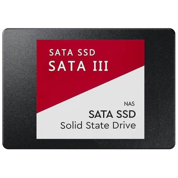 1t 2,5" Solid State Drive-diske Hurtig læsning Skrive til gaming notebook pc desktop