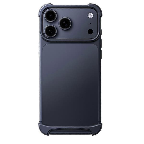För iPhone 17-serien Ram Ramlöst Skyddsfodral Dark Blue for iPhone 17promax