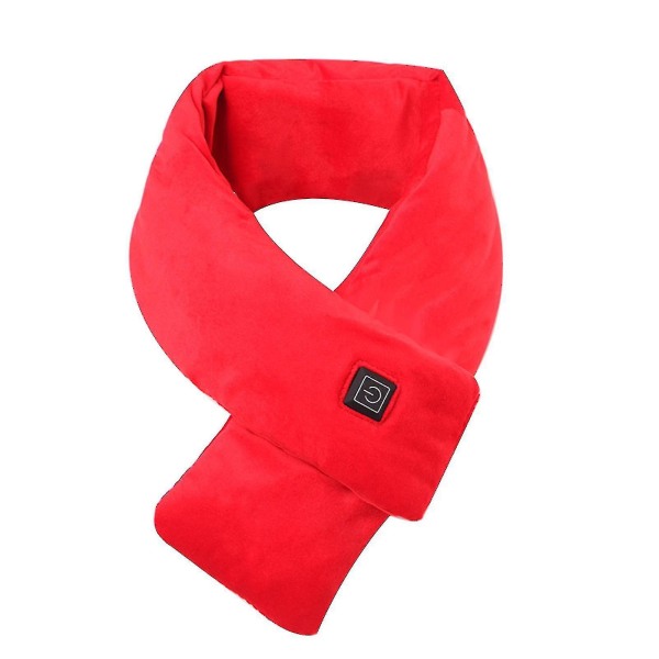 Uppvärmd scarf unisex uppvärmning halsduk med 3 lägen tvättbar