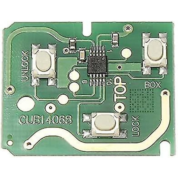 1 kpl 3 painiketta 433mhz kaukosäädinavaimen fob Fordille/mondeo/fiesta/focus/ka Transit Z