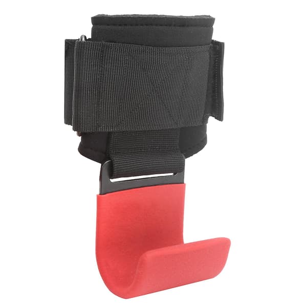 Sport Vægtløftning Pull Up Hook Gym Power Training Powerlifting Håndledsbind Bælte Wrapred Hook