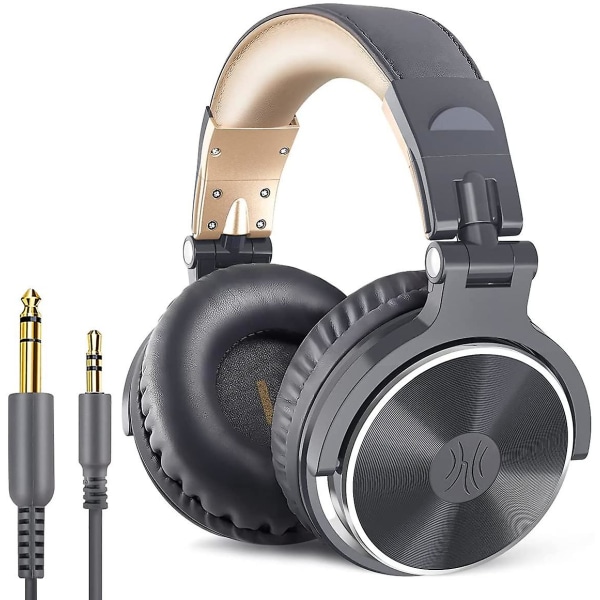 Over Ear Studio-hörlurar med kabelsluten Dj-hörlurar med 50 mm drivrutin