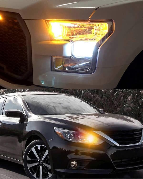 2x 3157 LED Blinklys Switchback til Chevy Silverado 1500 1999-2013