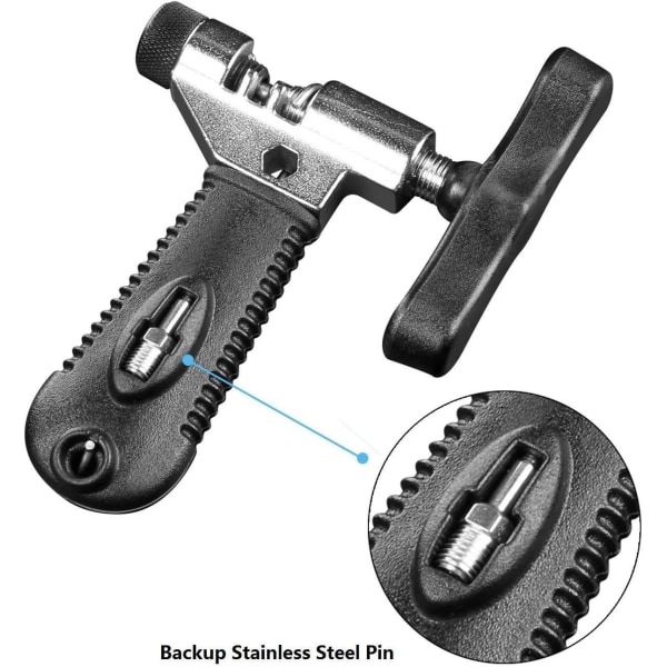 Cykelkædeværktøj til 7 8 9 10 Speed Kædelink Vej- og Mountainbike Kæde Reparationsværktøj, Cykelkædesplitter Cutter Breaker
