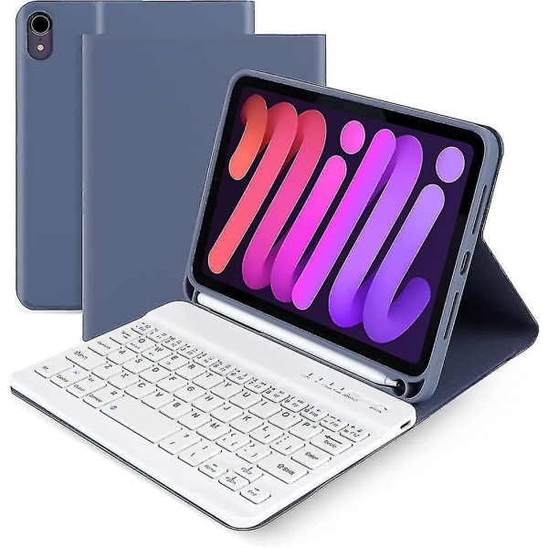 Ipad Mini 6 case, Bluetooth tangentbord för Ipad Mini 6:e generationen 8.3