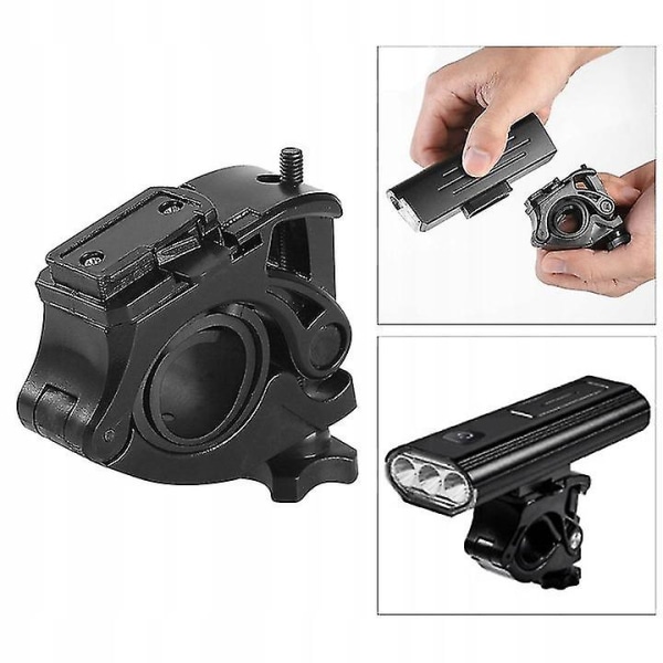 Bike Light Bracket For Cycling Headlight2pcsblack