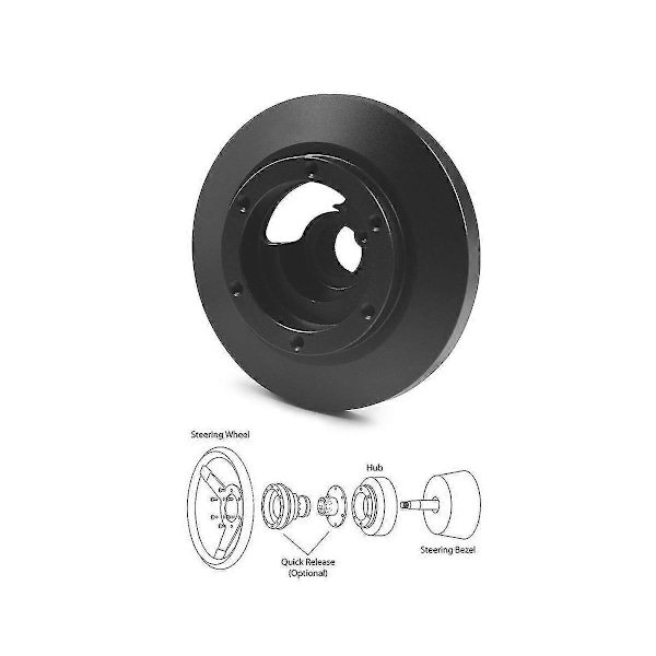 Styrhuvud Kort Navadapter Boss Kit För 91-98 E36 318 328i 325i Z3 E39 850ci gx20241207667
