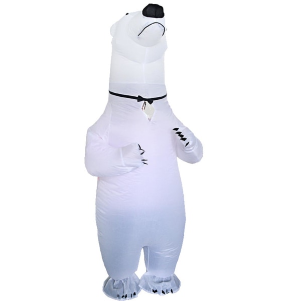 Aikuisten Polars Bear puhallettava suorituspuku mukava kevyt show-asu Patry-lavanäytökseen