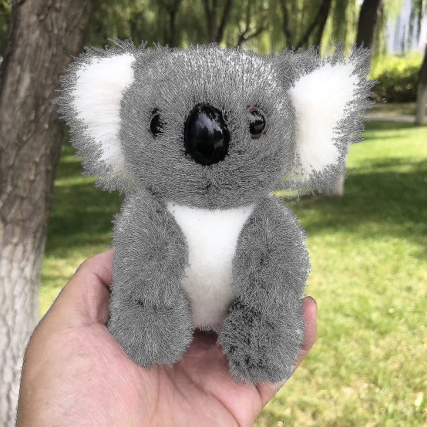5" Plysch Koala Bear Gosedjur leksaksdocka Grå
