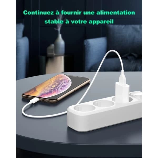 2 kpl USB-seinälaturi ja virtasovitin iPhone 1:lle