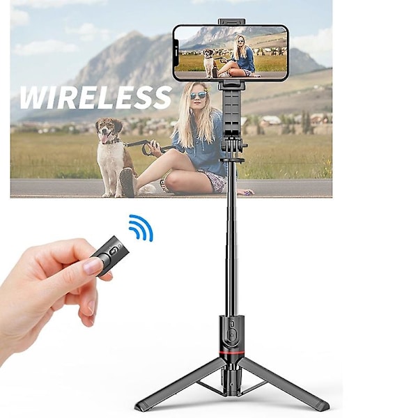 Bluetooth-jalusta Selfie Stick -puhelimenpidike L13