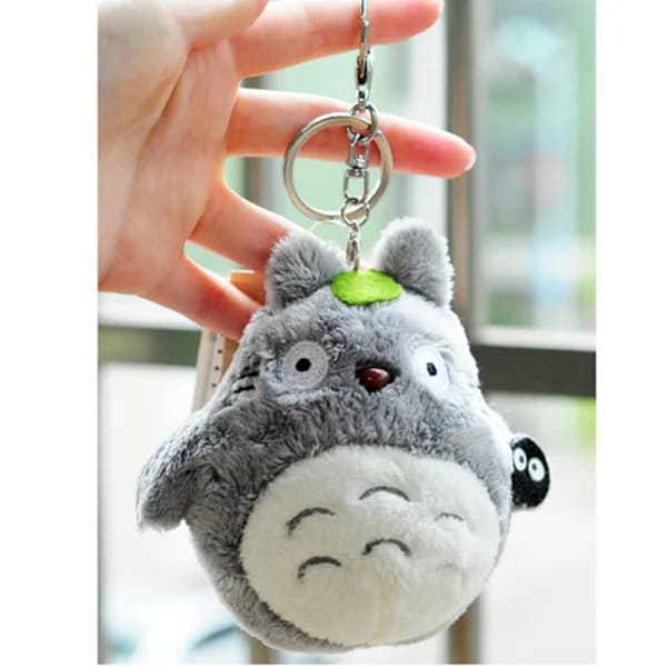 Pehmeä sarjakuva Totoro-reppukoru (harmaa)