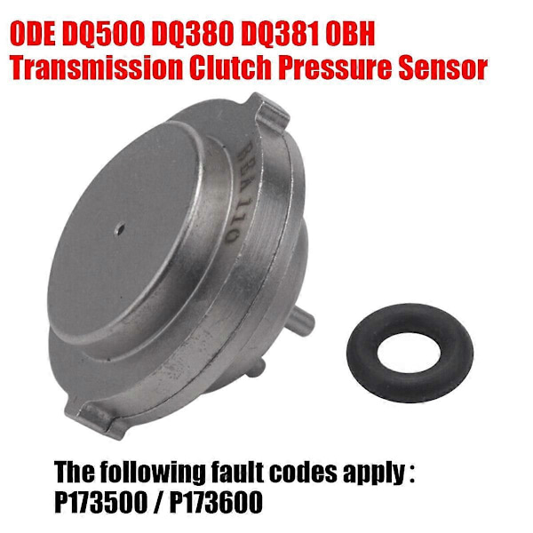 0DE DQ500 DQ380 DQ381 0BH 2 st. Växellådans Kopplingstrycksensor P173500 för Q3 för Transporter