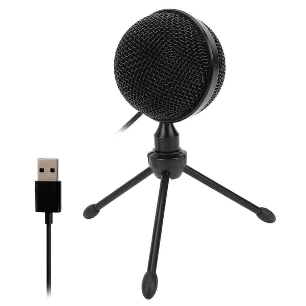 USB Kondensatormikrofon for Karaoke og Direktesending Datamaskin Opptak