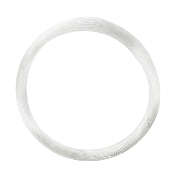 Nylonfiskesnöre 0,80 mm rulle diameter 33 m lång, vit