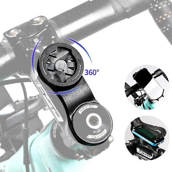 Cykelcomputer Styrmontering Mtb Cykel Kilometertæller Hastighedsmåler Stoppurholder Exterder Beslag Adapter Til Garmin Edge GPS