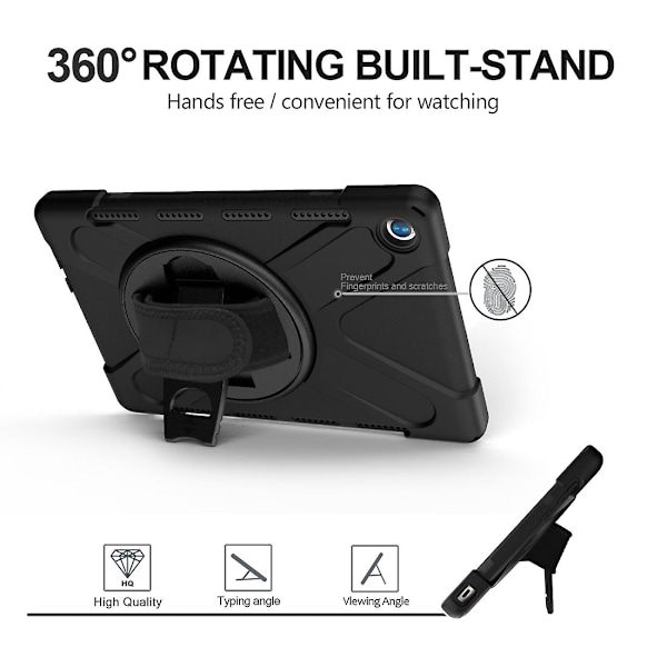 Färgglatt Silikon + PC-fodral för Huawei MediaPad M5 10.8