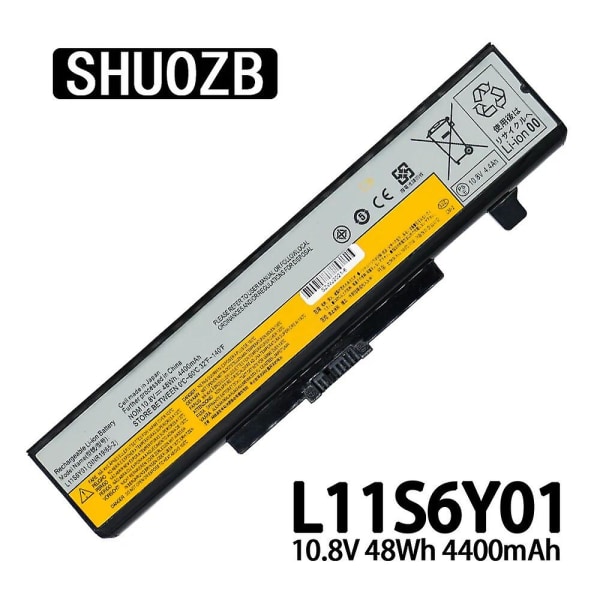 L11s6y01 Nyt bærbar batteri til Lenovo 6 celler Y480 Y580 G400 G480 G500 G700 G580 Z380 Z580am V480 L11m6y01 L11n6r01 L11l6y01