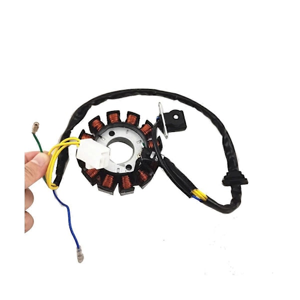 Spole 12-polet stator DC-spole tenningstator for GY6 125Cc 150Cc