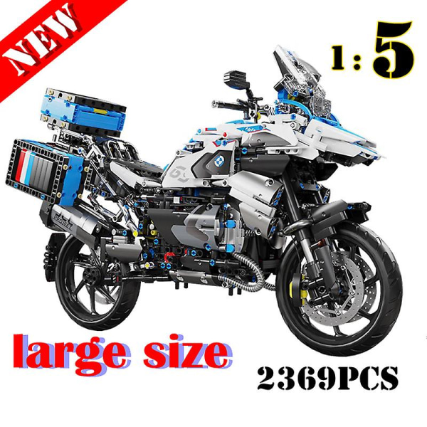 Byggstenar Block Set Toy Motorcykel | Motorcykelblock | Moto Block Toys - Blocks -