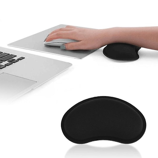 Komfort 3D handledsstöd Silikon Gel Handkudde Minnesskum Musmatta