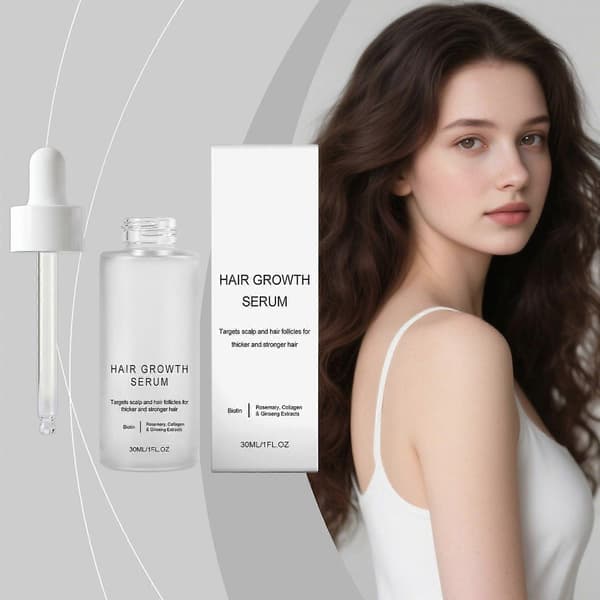 Hårvekstserum, nærende hodebunn- og hårbehandling (30 ml) 2pcs